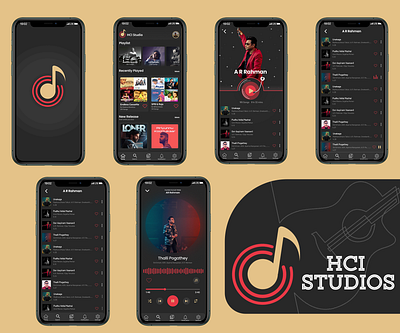 Music Player app design figma graphic design mobile music music player playlist songs ui ux