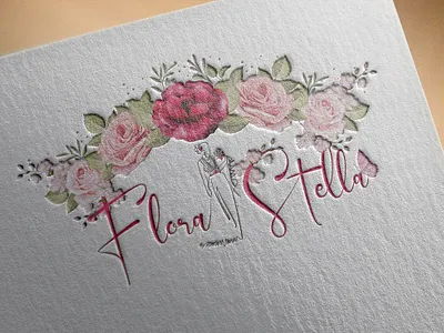 FloraStella branding design graphic design icon illustration motion graphics typography vector