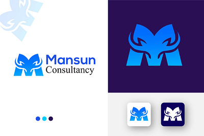 LETTER M + Hunting logo LOGO art branding design graphic design logo vector