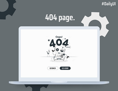 404 Error Page UI design illustration illustrations ui uiux