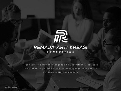 RAK, Remaja Arti Kreasi branding design flat illustration logo minimal simple typography ui vector