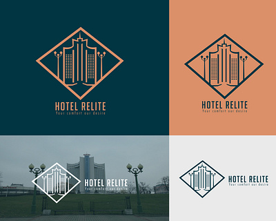 Minimal Hotel & Resort Logo brand identity branding building business logo design graphic design hotel hotel logo illustration letterlogo logo logo design logo mark minimalistic mordern logo property realestate resort logo