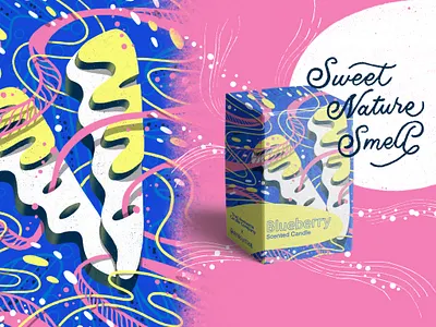 2021 36DOT Series - Letter V 36 days of type ads design candle box design hand drawn hand lettering illustration packaging patterns typography whimsical