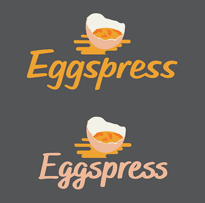 Egg Express Logo Design 3d animation art branding clean design free logo design templates free logo maker graphic design illustration logo motion graphics vector