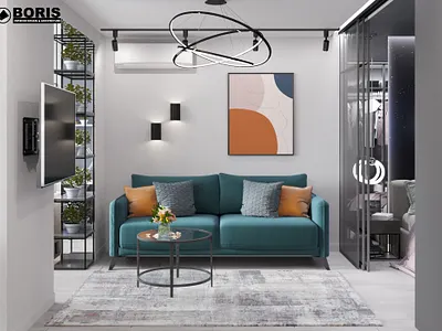 Apartment in a modern style design project design design project illustration interior interior architecture interior design interiors visualization