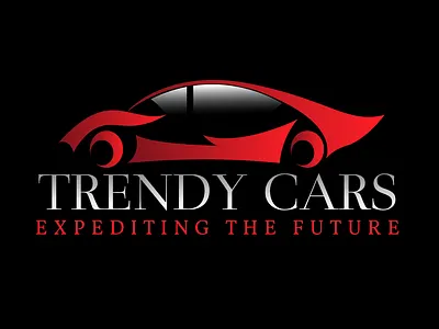 Trendy Cars Logo brand logo branding business logo car brand logo car business car logo design flat flat design flat logo graphic design illustration logo professional logo
