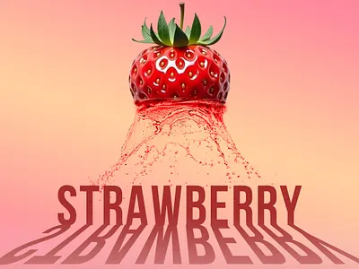 Splash Effect In Photoshop adobephotoshop creativedesign designinspiration digitalart foodphotography fruitsplash graphicdesign photomanipulation photoshopeffects strawberrysplash watersplash