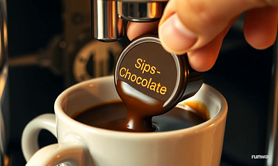 Chocolate sips - a new way to experience hot chocolate! 3d aianimation aigenerated aimotion al animation artisticvision branding cinematicshots contentcreation design dribbble futureofdesign graphic design illustration logo motion graphics pikalabs runwayml videoediting