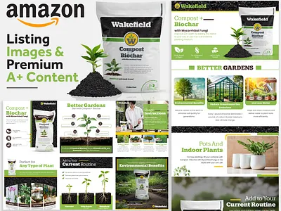 Amazon Listing Images & Premium A+ Content Designs brand design branding