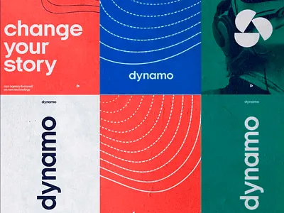 Dynamic Creative Brand Design brand brand identity branding colorful creative creative design design dynamic dynamo logo logo design logomark logotype modern modern design professional branding rythmic symbol vibrant vibrant design