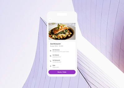 AI Chatbot - Suggest a Restaurant Response ai chatbot design ui ui design ux ux design