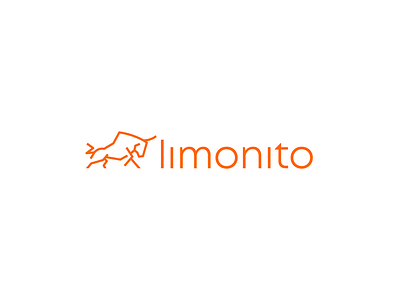 Limonito logo design 🐂 adobe illustrator branding bull development company illustration line logo logo logo design