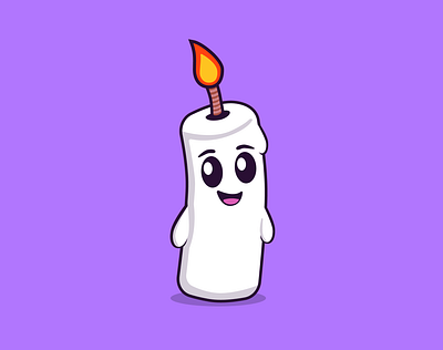 Candlestick candlestick figma illustration mascot vector