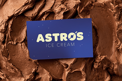 Astro's Ice Cream Branding branding dessert graphic design ice cream logo packaging design sweet