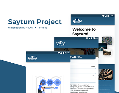 [Portfolio] - 'Saytum Corp' UI Redesign & Designing Projects. design freelance job portfolio redesign ui ui design uidesign uiux ux ux design uxdesign work