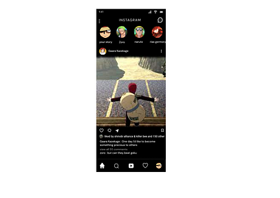 instagram ui animation app branding design graphic design icon illustration logo motion graphics typography ui ux vector