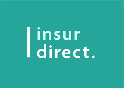 insurdirect. branding design flat icon icons illustration insurance logo logodesign ui vector