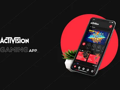 UX/UI Activision E-commerce & Community Gaming App app ux