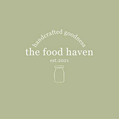 The Food Haven branding design graphic design illustration logo typography vector