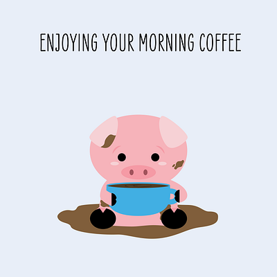 Daily Positivity Illustrations coffee earth graphic design happy illustration positive positivity