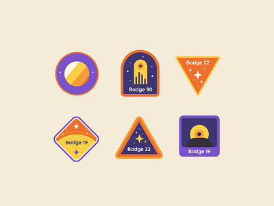 Moovya badge badge design badges branding design digital design fitness fittech gamification graphic design illustration logo mobile design sports ui ux ui