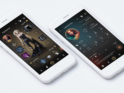 TableStream Companion App app figma graphic design grid interface mobile photoshop platform roleplaying rpg service tabletop