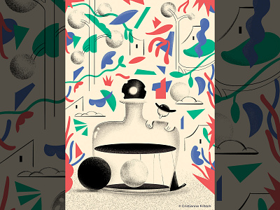 Aloysius and the potion cristianne fritsch digital art digital illustration digital painting graphic design illustration motion graphics