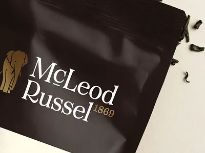 McLeod Russel - Branding brand identity branding design elephant food graphic design health illustration logo logo design packaging premium tea