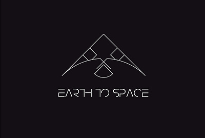 Earth To Space business logo company logo earth to space illustration logo