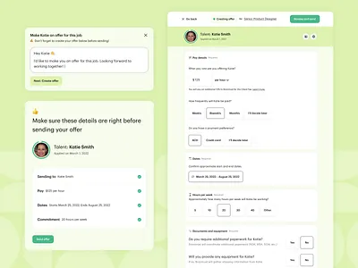 Making an Offer 💸 braintrust design freelance gigs job search jobs making an offer making offer offers payment product product design talent talent search ui ux web web design web3