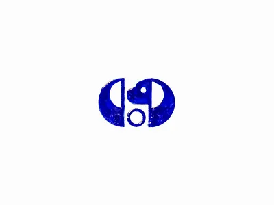 Fetch 2d aquarelle illustration logo