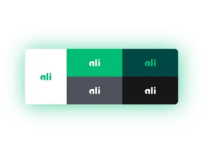 Ali Ltd - Branding Identity branding design flat icon illustration logo minimal ui ux vector