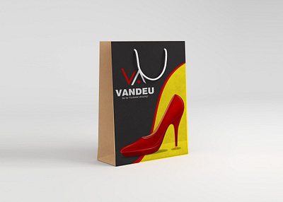 Girls Shopping Bag Mockup bag branding girls illustration latest mockup new premium shoes