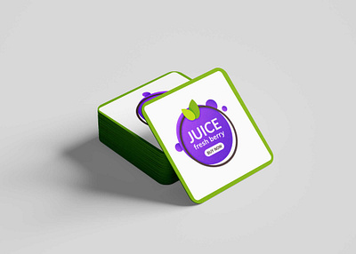 Square Juice Coaster Mockup coaster design juice latest mockup new premium psd square