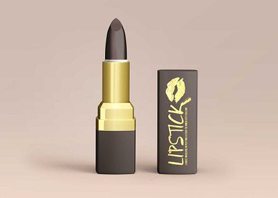 Girls Matte Lipstick Mockup design girls illustration latest lipstick matte mockup new premium psd