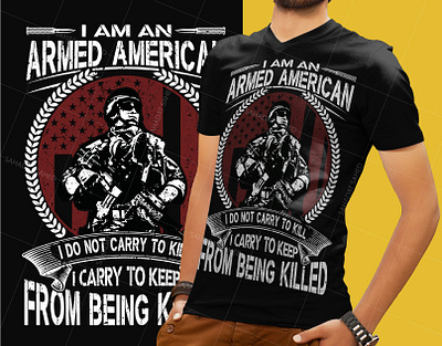 Armed Militery T-shirt Design armed armedforce t shirt custom tshirt militery t shirt t shirt design