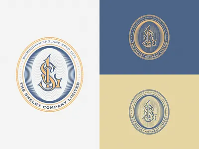 The Shelby Company Limited - Monogram logo adobe illustrator branding design goodtype graphic design hand lettering illustration lettering logo logoinspiration monogram monogram logo netflix peaky blinders texture thomas shelby vector victorian victoriantype