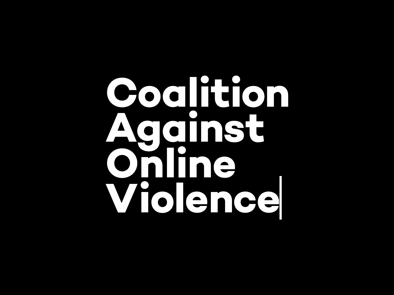 Typing Logo animation branding identity logo non profit nonprofit type typography