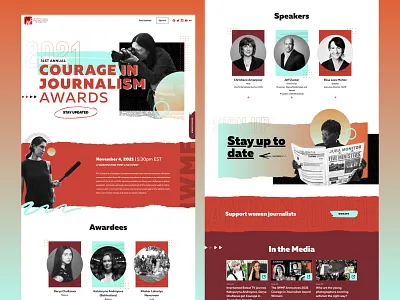 Event Microsite graphic design homepage illustration landing page pattern web web design website