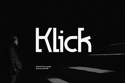 Klick Font advertising calligraphy display display font display fonts display typeface elegant font font design font resources fonts fonts collection lettering logo modern professional sans serif simple typeface typography