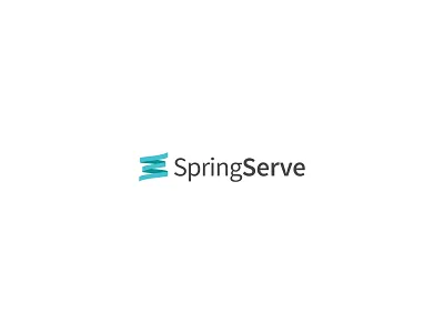 SpringServe Logo Design branding design icon illustration logo typography vector