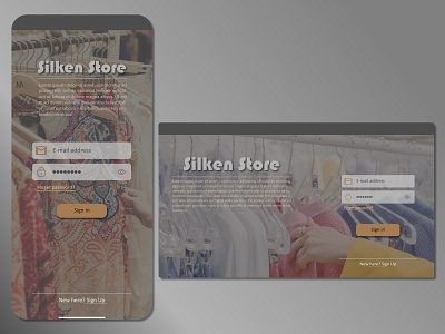 Sign in design app design form design forms login minimal mobile mobile app design register register page register page design registration registration design shopping app sign in sign up typography ui ux web