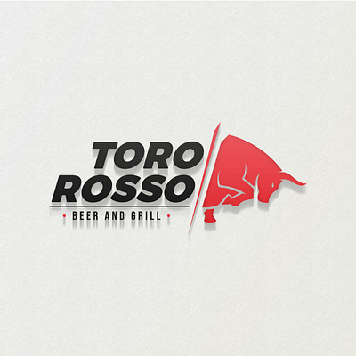 Logo - Toro Rosso branding design logo logotipo red shot vector