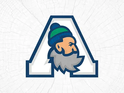 Abbotsford Canucks Primary Logo Concept abbotford ahl branding canucks design hockey hockey logo logo sports branding sports design sports logo