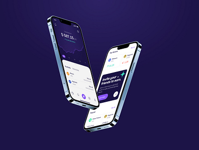 Crypto trading made easy. UI Exploration application blockchain crypto design interface product screen trading ui ux wallet