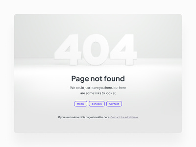 404 Page not found 3d 404 blender branding concept error found not page render