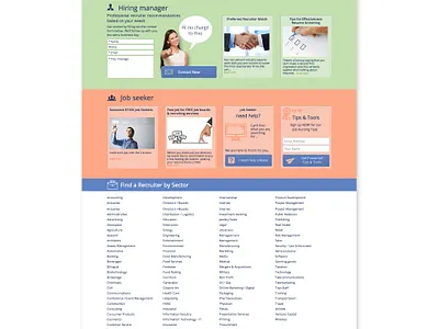 OnlineRecruitersDirectory.com advertising animation brand branding design development graphic design icon illustration interactive logo media social specifications ui ux vector web design web development website