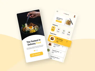 Food Delivery App user interface app design app ui app ui design burger app delivery app food food app food app ui food delivery app mobile app mobile app design noyonbanik trendy app ui ui design ui ux user interface user interface design web design