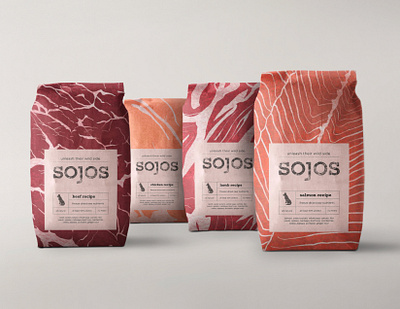 Sojos - Packaging Redesign branding illustration packaging student typography