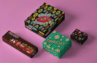 Cajas de Galletas amor branding design eat galletas graphic design illustration illustrator logo regalo typography ui ux vector